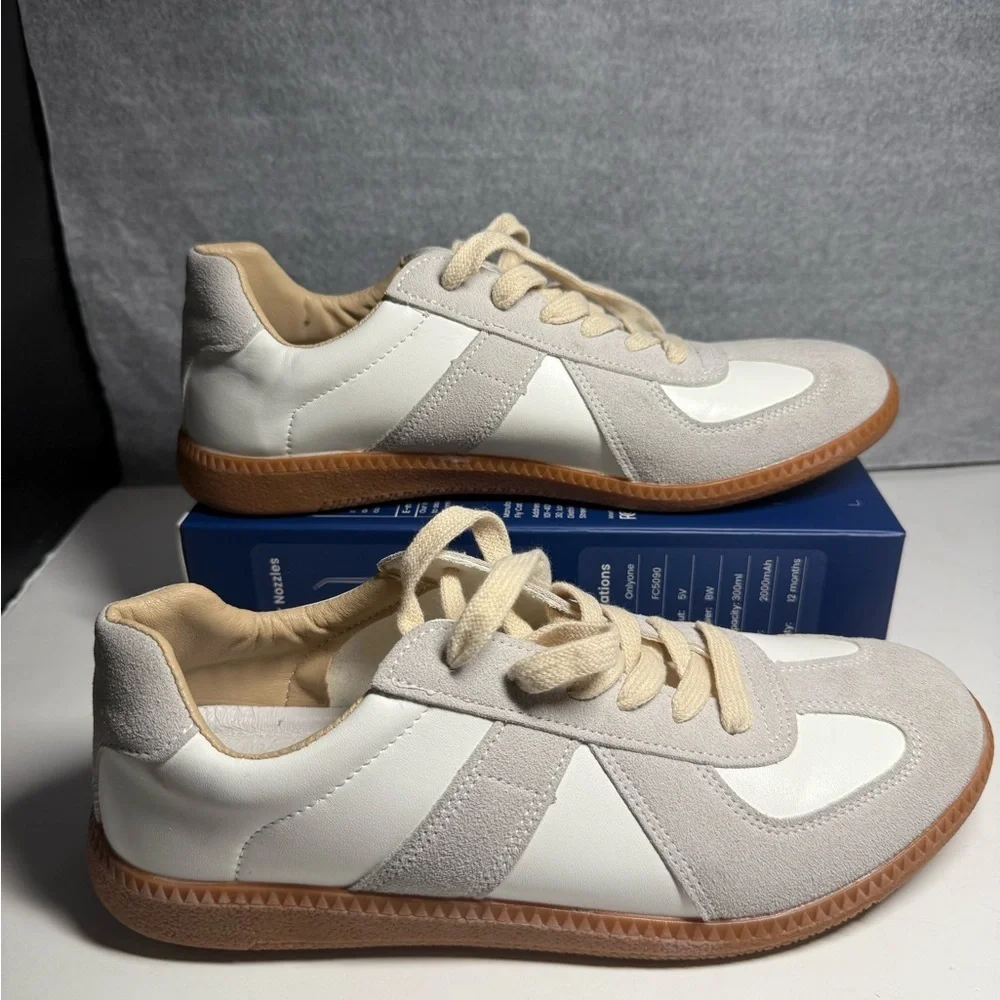maisen margiela white shoes